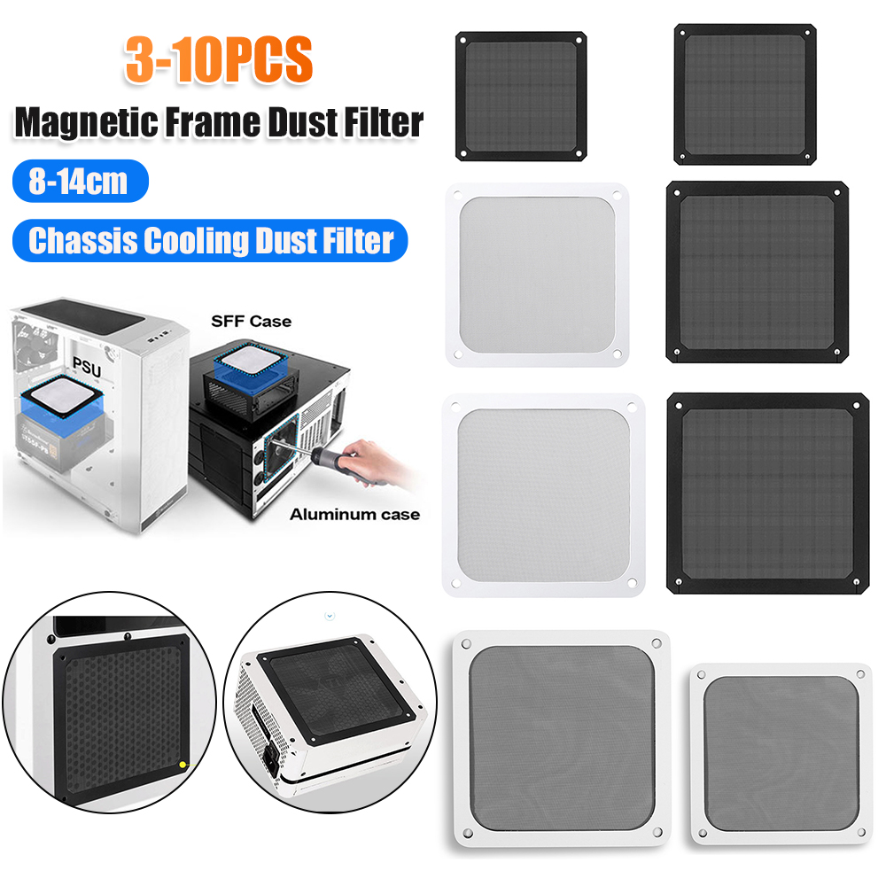 Dust Filter Pc - Filtre anti-poussière magnétique pour ventilateur de