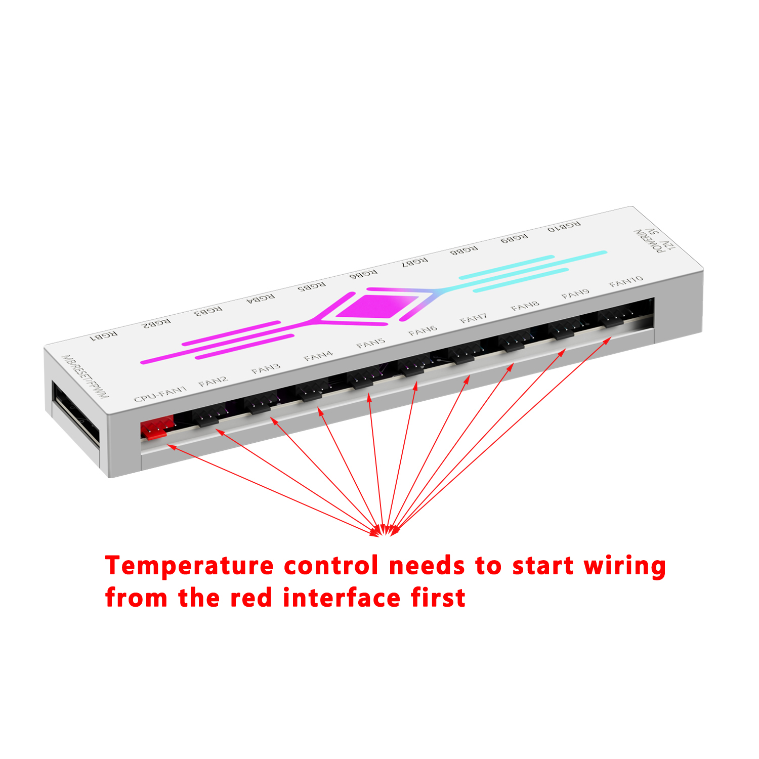 ICE Whale K10 Hub de ventilate - Case Fan Controller avis et prix