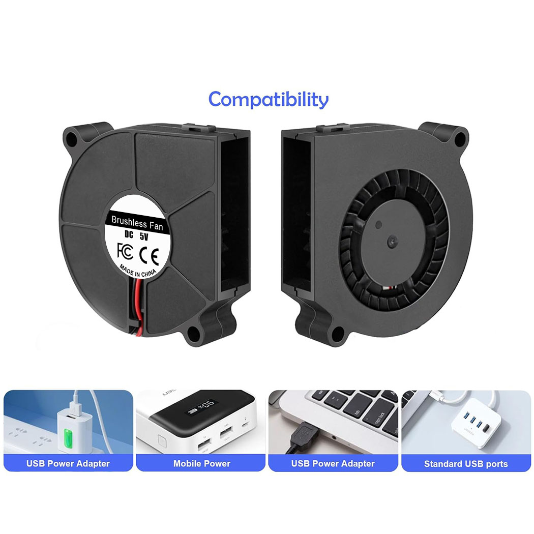 1 ventilateur USB de 60 mm pou - Case Fans avis et prix