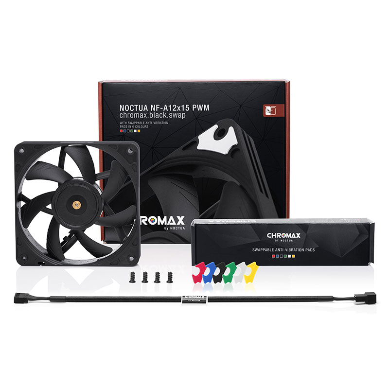 Noctua NF-A12x15 PWM Dnomax. b - Case Fan Controller avis et prix