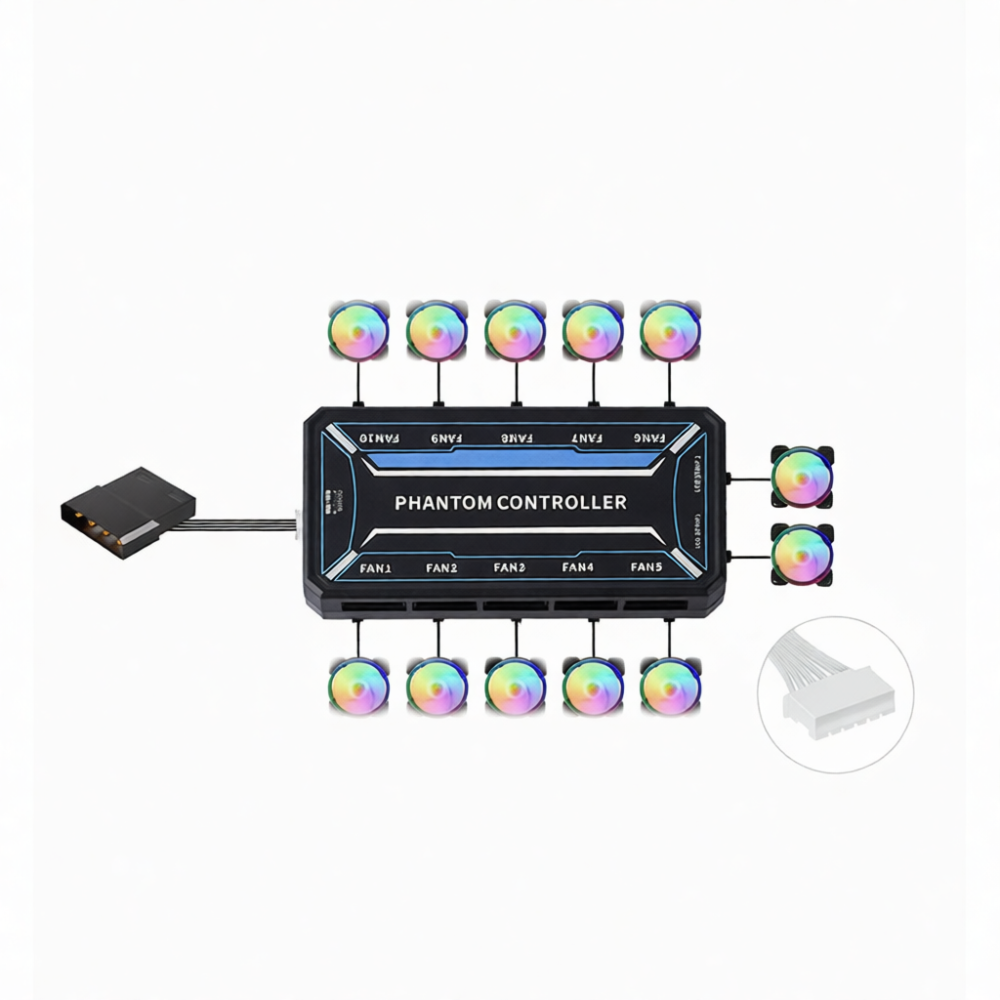 Contrôleur de ventilateur RGB  - Case Fan Controller avis et prix