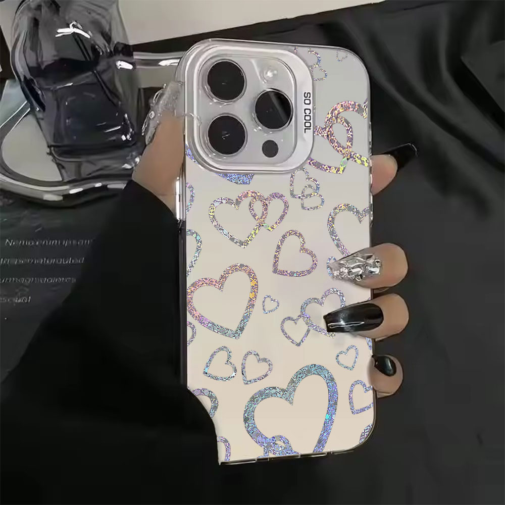 Coque colorée à imprimé cœur p - Matte Pc Case avis et prix